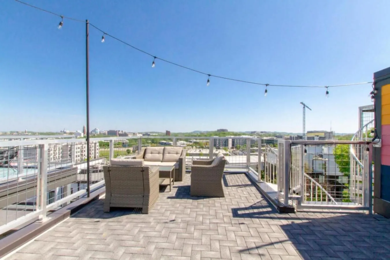 Nostalgic Vibes - City View - Rooftop Balcon Nashville Verenigde Staten