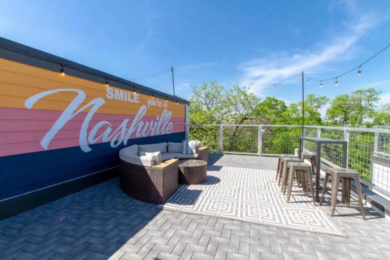 Nostalgic Vibes - City View - Rooftop Balcon Nashville 0*,