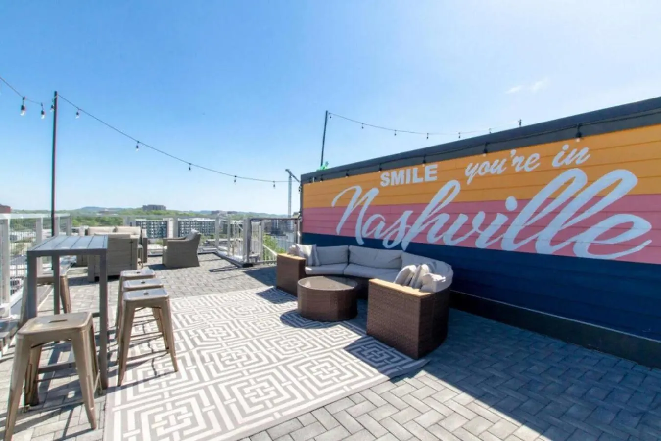 Nostalgic Vibes - City View - Rooftop Balcon Nashville 0*,